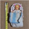 Image 1 : Barbie babysitting set with baby, pillow, blanket, jacket, gown, bassinet