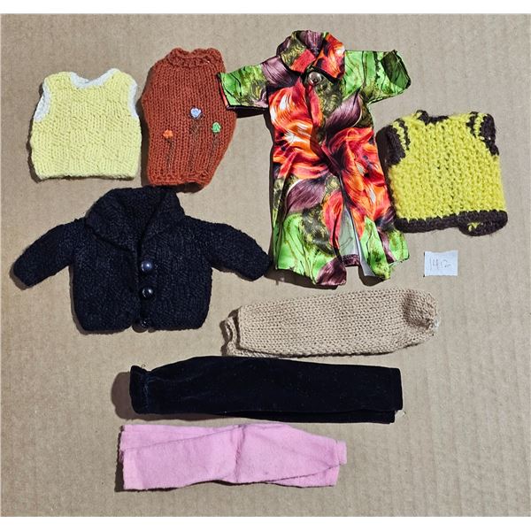 Doll clothes, coats and sweaters