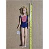 Image 1 : RARE 1963 Skipper Doll with long blonde hair bendable #1030 blue eyes
