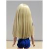 Image 2 : RARE 1963 Skipper Doll with long blonde hair bendable #1030 blue eyes