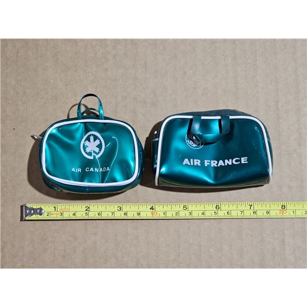 Hard to find Barbie Air Canada and Air France travel bags