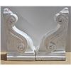 Image 3 : Two New 14"x8" White Corbels
