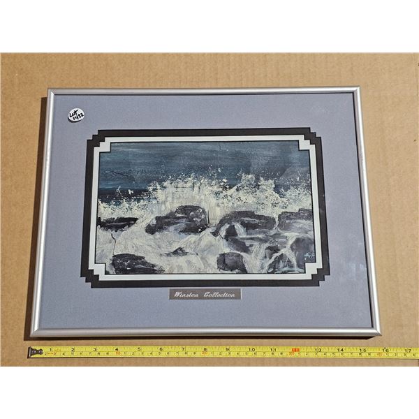 Original Bees Wax Winston Collection Painting by Patrick W Paul Signed