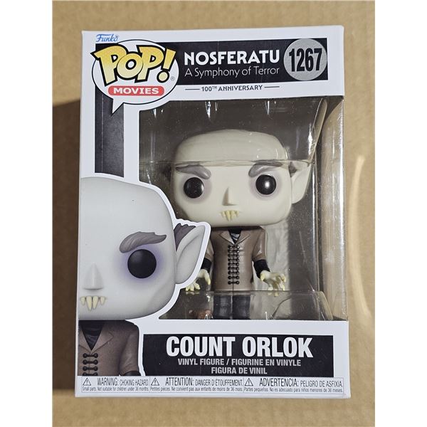 FUNKO POP Nosferatu Count Orlok #1267   100th Anniversary