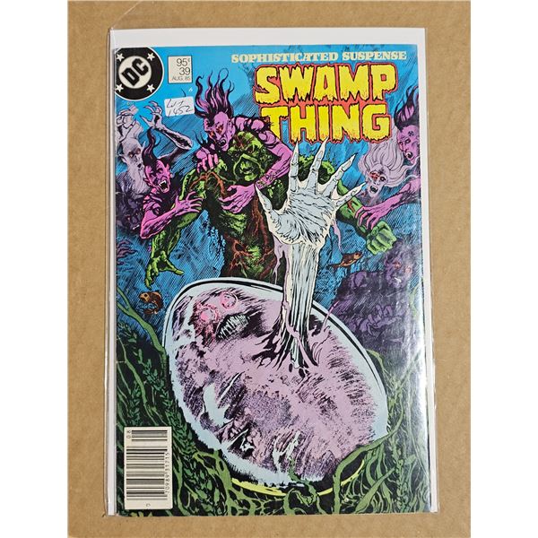 DC Swamp Thing # 39 with 95 Cent Canadian Cover