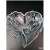 Image 1 : Mikasa Crystal Heart Shaped Bowl