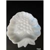 Image 1 : Vintage Milk Glass Grape Design Dish
