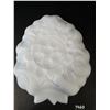 Image 2 : Vintage Milk Glass Grape Design Dish