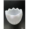 Image 1 : Vintage Milk Glass Rose Bowl Vase