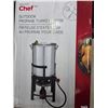 Image 1 : Master Chef 30qt Propane Turkey Fryer.  Like New.