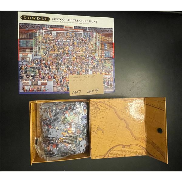 1000 piece Dowdle puzzle - Costco, The Treasure Hunt