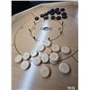 Image 2 : NEW Crokinole 2 in 1 Board w/ Checkers.  Never Used