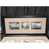 Image 2 : (2) Framed Prints (3) Photographs in Each 19"x43"