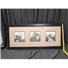 Image 5 : (2) Framed Prints (3) Photographs in Each 19"x43"