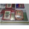 Image 2 : Lot of Christmas Gift Wrap Paper, Holiday Cards and Christmas Decorative Items.