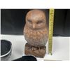Image 7 : Vintage Owl-Shaped Cast Iron Trivets and Other Items.