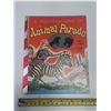 Image 1 : Collectible Vintage "Bonnie Book" Titled A Television Book of Animal Parade, Published Around 1951.