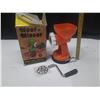 Image 1 : Vintage Meat Mincer - Suctin Model - with Original Box. (New Never Use)