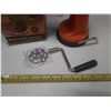 Image 2 : Vintage Meat Mincer - Suctin Model - with Original Box. (New Never Use)