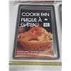 Image 2 : (4) Cokie Pan Plates. (New) - (10.5 X 15.5)
