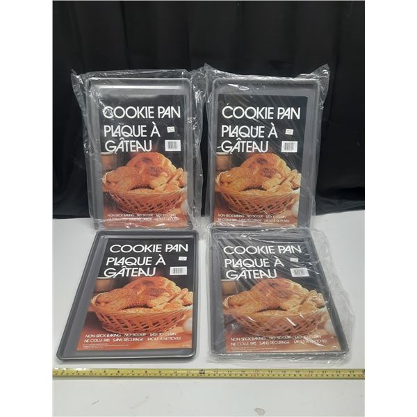 (4) Cokie Pan Plates. (New) - (10.5 X 15.5)