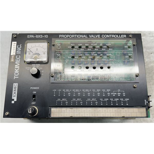 Tokimec #EPA-6X3-10 Proportional Valve Controller