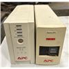 Image 1 : Lot of (2) APC Items #BK650EI & #BK200C Uninterruptible Power Supplies