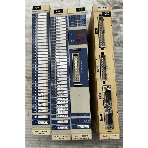 Lot of (4) Sigmatek Modules