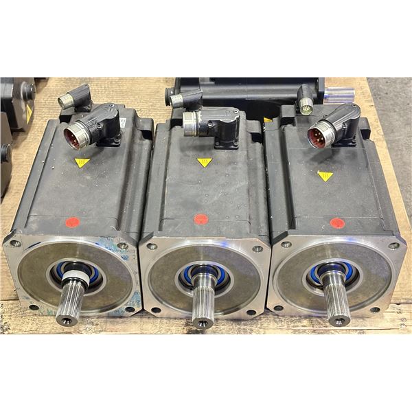 (3) Kuka #0000131491 Simotics 3~(1P) 1FK7105-5AY81-1YY3-ZS18 Servo Motors
