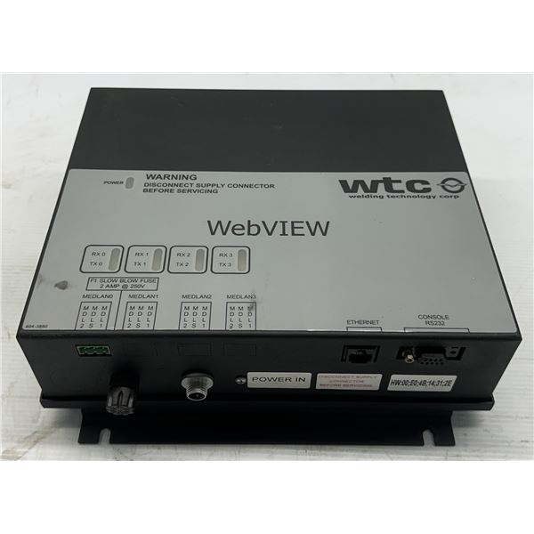 WTC #986-0051 / WEBVBIEW-1 CHANNEL, W/HHT