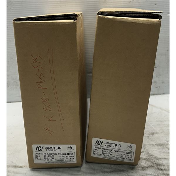 (2) Inmotion Controls #901015C6 / HS-K808NC2Q Transmitters