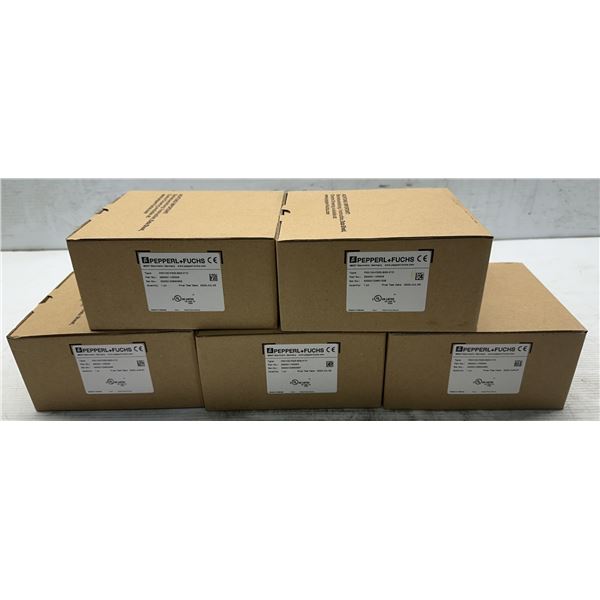 (5) Pepperl+Fuchs #293431-100004 / PXV100-F200-B25-V1D Optical Reading Heads