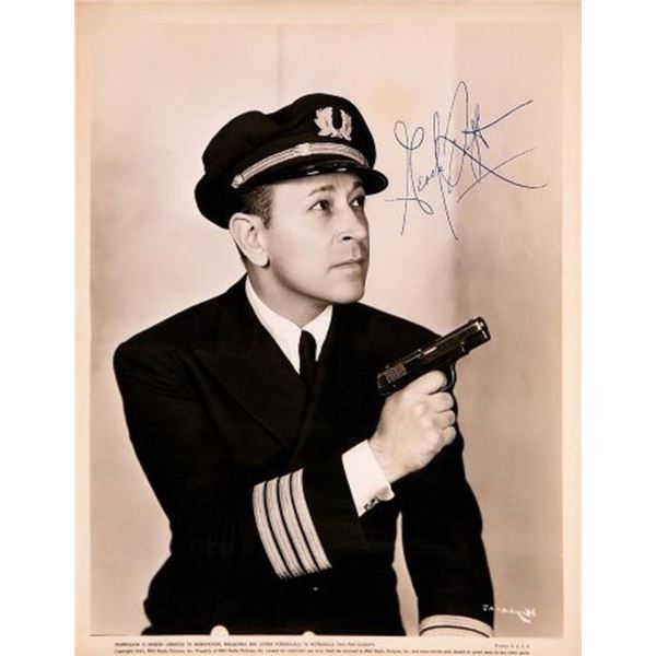 Johnny Angel George Raft signed movie still photo