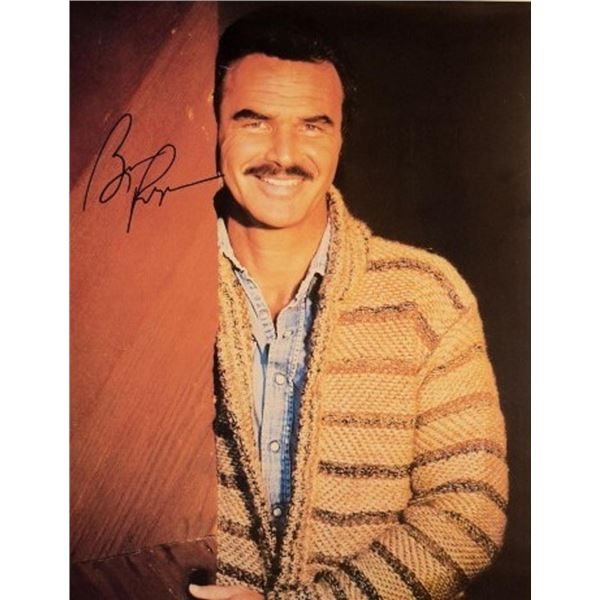 Smokey And The Bandit Burt Reynolds signed portrait photo