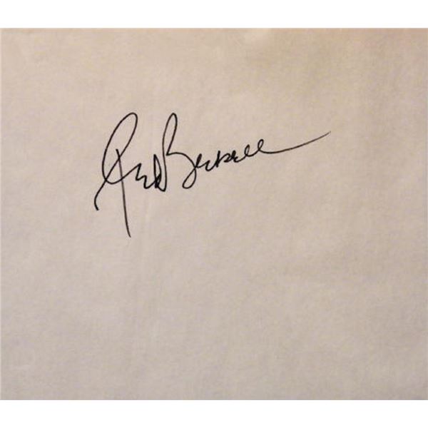 That Girl Ted Bessell signature slip