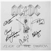 Image 1 : AC/DC Flick Of The Switch Signed Album