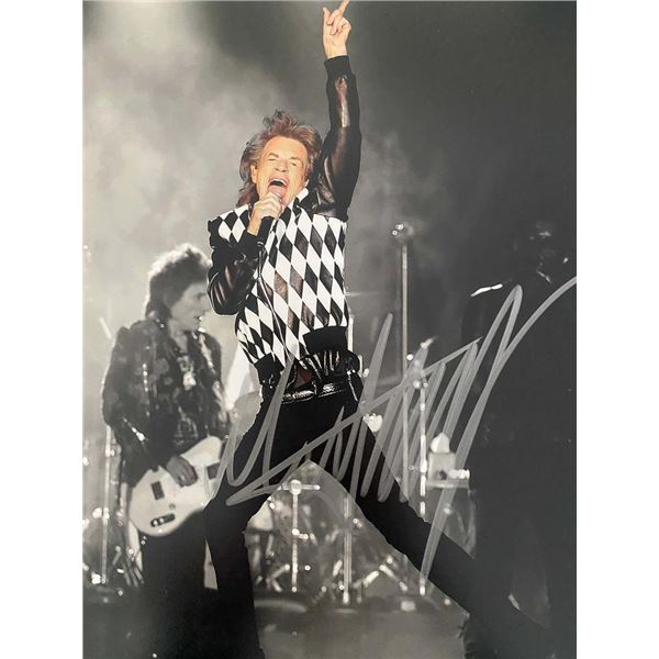 The Rolling Stones Mick Jagger signed photo