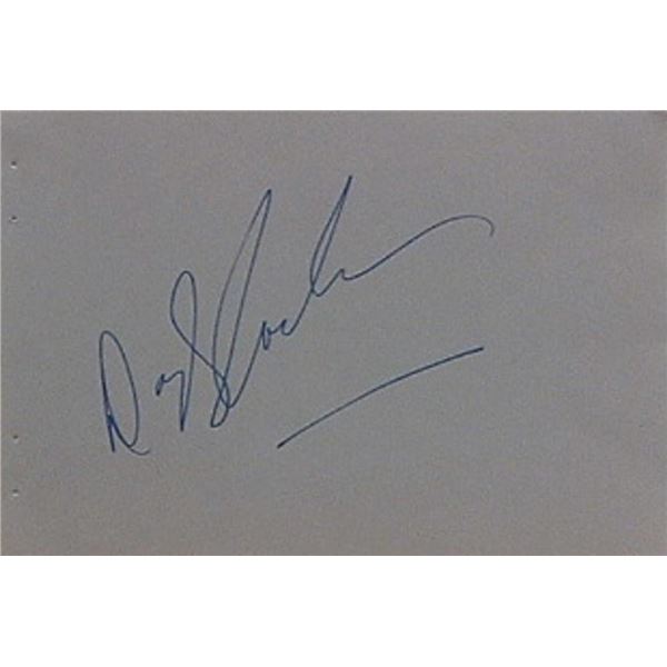 Bonanza Dan Blocker signature slip