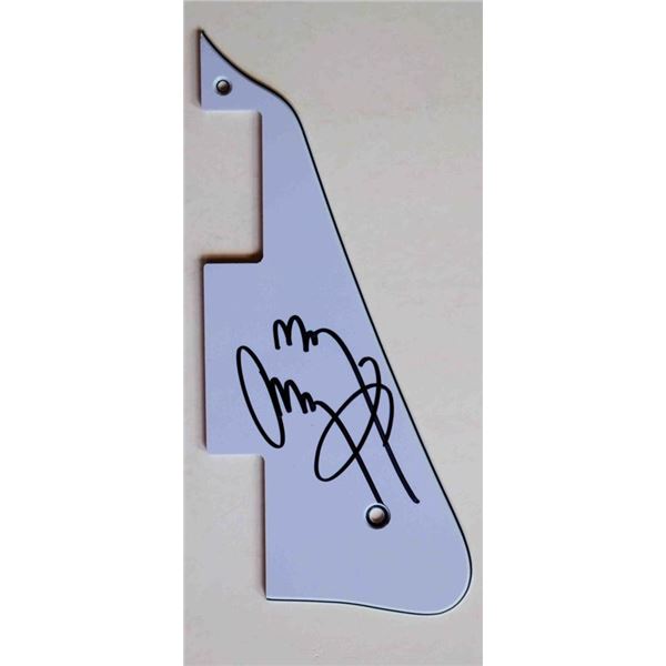 Led Zeppelin Jimmy Page signed pickguard