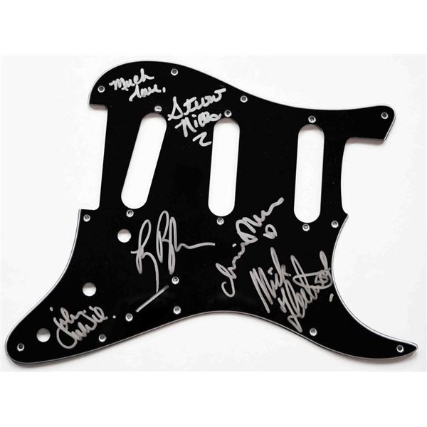 Fleetwood Mac signed pickguard
