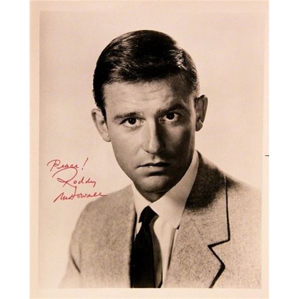 Planet Of The Apes Roddy McDowall signed portrait photo