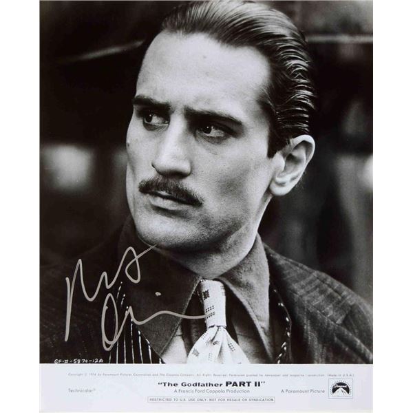 The Godfather Robert DeNiro signed photo
