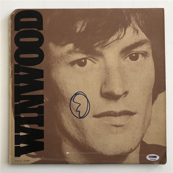 Steve Winwood signed Winwood album- PSA