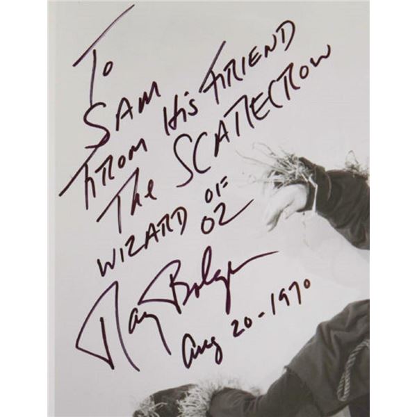 Ray Bolger signed promo photo