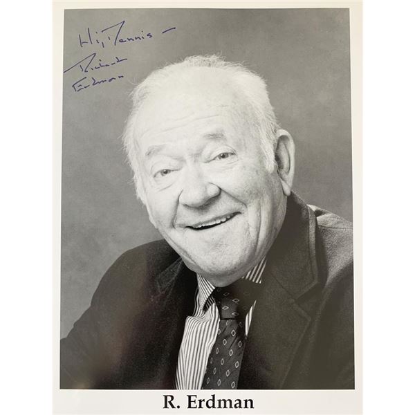 Stalag 17 Richard Erdman signed photo