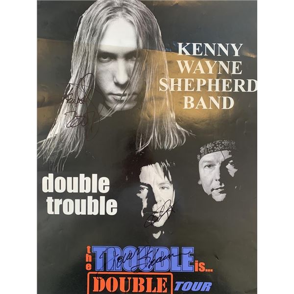 Kenny Wayne Shepherd Band signed poster