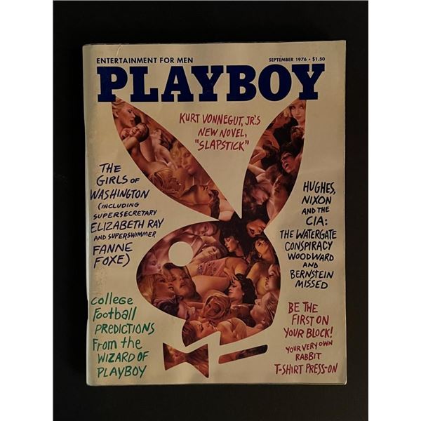 Playboy Magazine September 1976 Issue