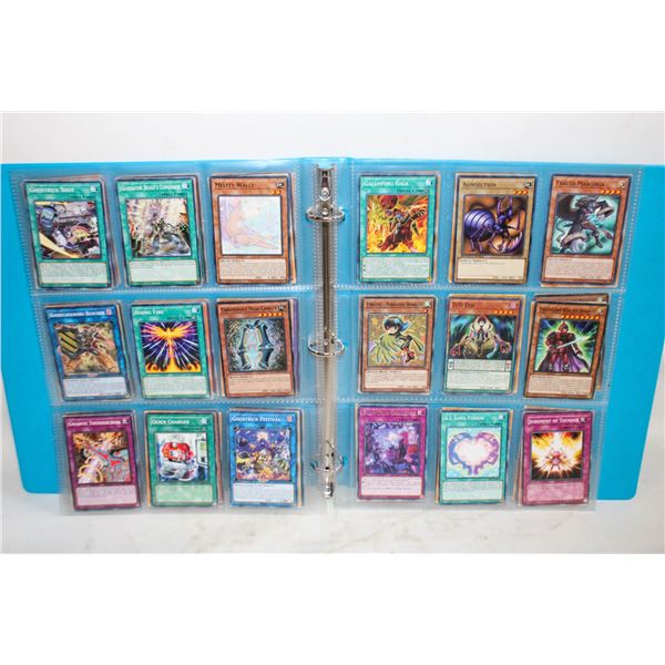 BINDER OF YU-GI-OH CARDS