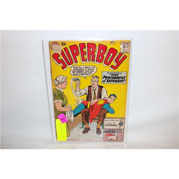 SUPERBOY #75 FROM 1950’S