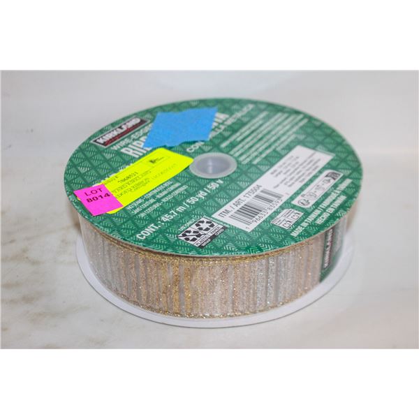 NEW 50 YARD KIRKLAND WIRE-EDGED RIBBON